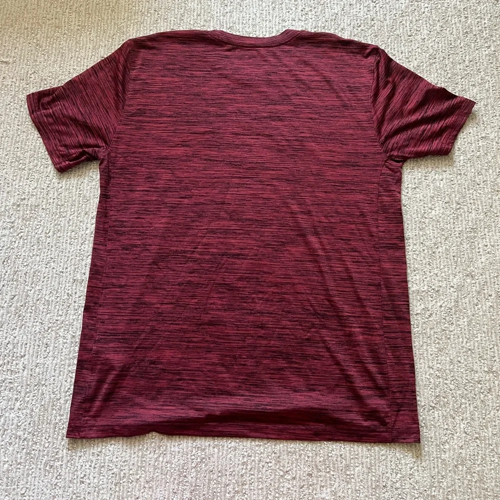 Jordan x Sooners Crimson Heathered Performance Tee